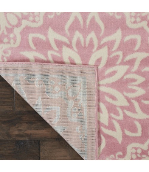 Nourison Jubilant Area Rug JUB06-Ivory/Pink