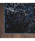 Passion Area Rug Nourison Passion Area Rug PSN10 L.Blue/Blk 5'3" x 7'3"