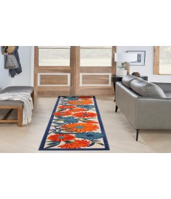 Nourison Aloha Multicolor ALH33 2 ft. X 6 ft. Rectangle Rug