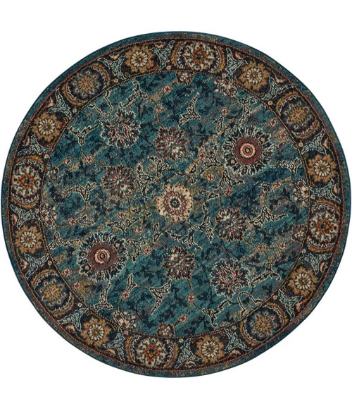 Nourison 2020 Area Rug Nourison 2020 Round Area Rug NR207-Marine