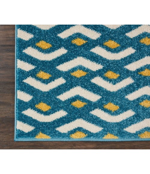 Nourison Harper Runner Area Rug DS300-Blue