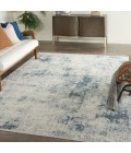 Nourison TRANCE Area Rug Nourison Trance Area Rug TRC06-Ivory Blue