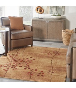 Nourison Somerset - St74 Latte Area Rug 5 ft. 3 X 7 ft. 5 Rectangle