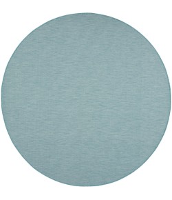 Nourison Positano - Pos01 Aqua Area Rug 8 ft. X Round