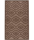 Nourison Versatile Brown NRV01 2 ft. X 4 ft. Rectangle Rug
