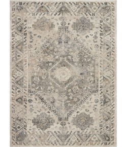 Nourison Fusion - Fss11 Cream Grey Area Rug 5 ft. 3 X 7 ft. 3 Rectangle