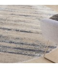 Rustic Textures Area Rug Nourison Rustic Textures Area Rug RUS04 Beige/Grey 5'3" Round
