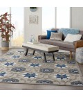 Nourison ALOHA Area Rug Nourison Aloha Area Rug ALH19-Grey/Blue