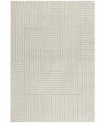 Nourison Home Washable Decor Cream Blue Rug WSD11 9 ft. X 12 ft. Rectangle - Rugs Town Nourison Home Washable Decor Cream Blue WSD11 9 ft. X 12 ft. Rectangle Rug