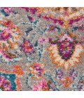 Nourison Passion Area Rug PSN22 Grey/Multi 2'2" x 10'