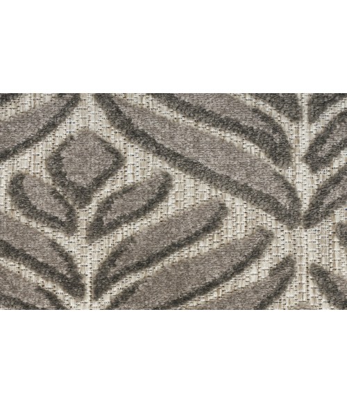 Nourison Aloha Charcoal ALH35 7’10” Round Rug