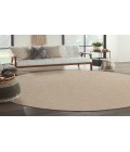 Nourison Practical Solutions Natural PSL01 8 ft. Round Rug