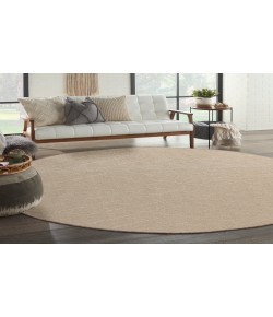 Nourison Practical Solutions Natural PSL01 8 ft. Round Rug
