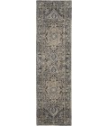 Nourison MOROCCAN CELEBRATION Area Rug kathy ireland Home Moroccan Celebration Runner Area Rug KI381-Navy