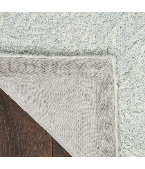 Michael Amini Ma30 Star Area Rug SMR03 Light Blue 4' x 6'