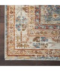 Nourison Sahar Blue SHR01 4 ft. X 6 ft. Rect. Rug