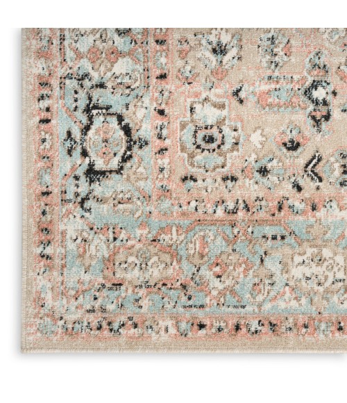 Nourison Home Washable Decor Peach Rug WSD13 7 ft. 10 in. X 10 ft. Rectangle - Rugs Town Nourison Home Washable Decor Peach WSD13 7 ft. 10 in. X 10 ft. Rectangle Rug