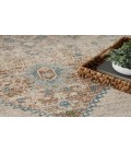 Nourison Astra Machine Washable Ivory Blue ASW13 9 ft. X 12 ft. Rectangle Rug