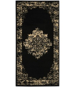 Nourison Grafix - Grf14 Black Area Rug 2 ft. X 4 ft. Rectangle