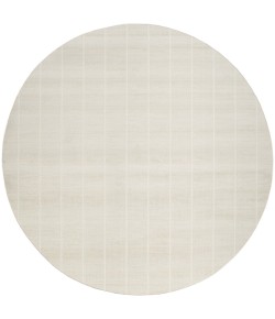 Nourison Serenity Home Ivory SRH05 8 ft. X Round Rug
