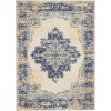 Nourison Grafix - Grf14 White Area Rug 5 ft. 3 X 7 ft. 3 Rectangle