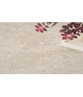 Nourison Serenity Home Ivory SRH06 2 ft. 2 in. X 7 ft. 6 in. Rectangle Rug