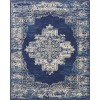 Nourison Grafix - Grf14 Navy Blue Area Rug 7 ft. X 10 ft. Rectangle