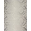 Nourison Elation - Etn03 Ivory Grey Area Rug 4 ft. X 6 ft. Rectangle