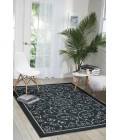 Nourison Home & Garden Area Rug RS019 Black 10' x 13'