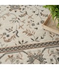 Nourison Serenity Home Ivory Mocha SRH02 8 ft. X Round Rug