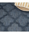 Nourison Easy Care Area Rug NES01 Navy Blue