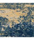 Nourison Twilight Area Rug TWI22 Navy Gold 5'6" x 8'