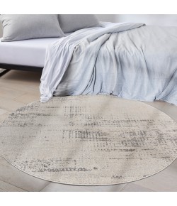 Calvin Klein Ck950 Rush - Ck953 Ivory Beige Area Rug 6 ft. X Round
