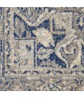 Nourison Tranquil Area Rug TRA14 Grey/Navy 2'3" x 7'3"