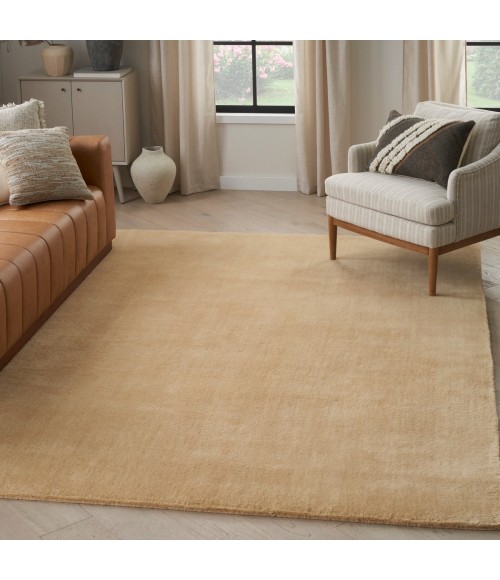 Nourison Plush Cloud Camel PLC01 8 ft. X 10 ft. Rect. Rug