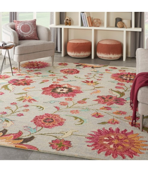 Nourison Bahari Area Rug BAH04-Grey/Multi