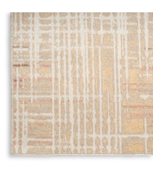 Nourison Home Washable Decor Beige Peach WSD07 2 ft. X 6 ft. Rectangle Rug