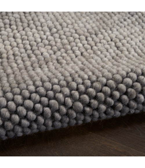 DKNY Pure Knots Grey KNT01 8 ft. X 10 ft. Rect. Rug
