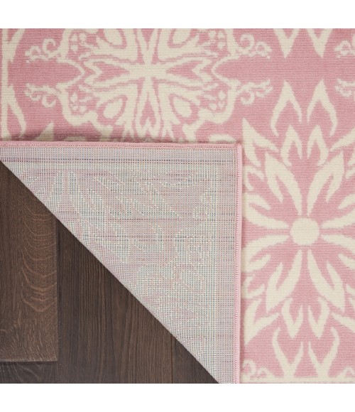 Nourison Jubilant Area Rug JUB06-Ivory/Pink