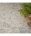 Nourison Vail Ivory Grey Teal VAI04 7 ft. 9 in. X 9 ft. 9 in. Rect. Rug