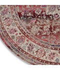 Nourison Vintage Kashan Round Area Rug VKA01-Red