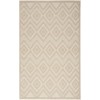 Nourison Versatile Cream NRV01 5 ft. X 7 ft. Rectangle Rug