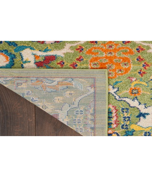 Nourison Allur Sage Ivory ALR03 2 ft. 3 in. X 10 ft. Rectangle Rug