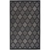 Nourison Easy Care Charcoal Black NES01 10 ft. X 14 ft. Rectangle Rug