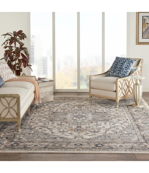 Nourison Concerto Area Rug CNC05-Ivory/Grey