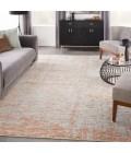 Nourison Luna Blue Mocha LUN01 9 ft. X 12 ft. Rect. Rug