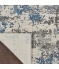 Nourison RUSTIC TEXTURES Area Rug Nourison Rustic Textures Runner Area Rug RUS08-Grey/Blue