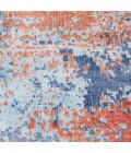 kathy ireland Home Safari Dreams Area Rug KI374-Blue/Brick