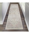 Nourison Tranquil Runner Area Rug TRA06-Ivory/Pink