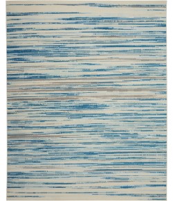 Nourison Home Jubilant JUB04 Blue 7 ft. X 10 ft. Area Rug